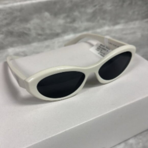 NEW | PRADA | 26ZS | 26ZS 17K08Z | 55 | TALC | GREY | NON POLARIZED - Picture 1 of 6